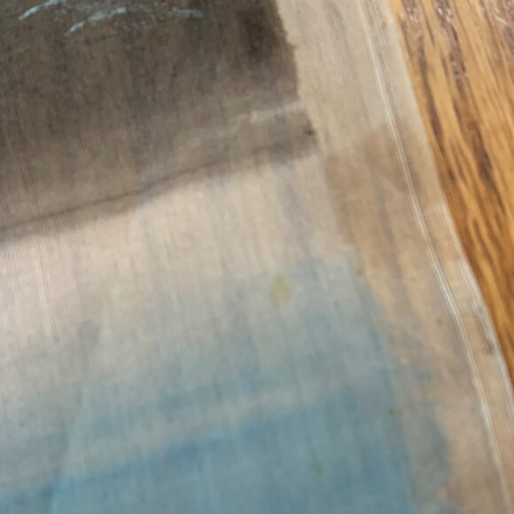 MCM Pair of Hand-Painted Asian Silk Painting: Mt. Fuji, Pagodas, Trees Signed - Picture 10 of 10